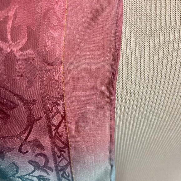 Silk Shawl, Tie Dye - Picture 5 of 7